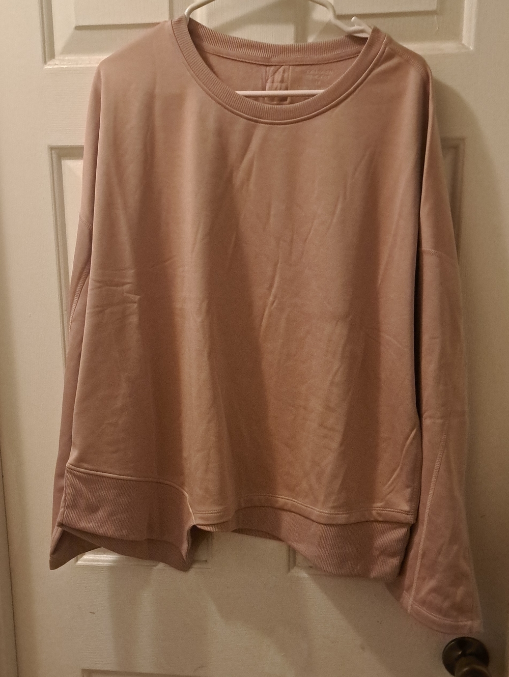 Tahari Dusty Rose Crewneck Sweatshirt